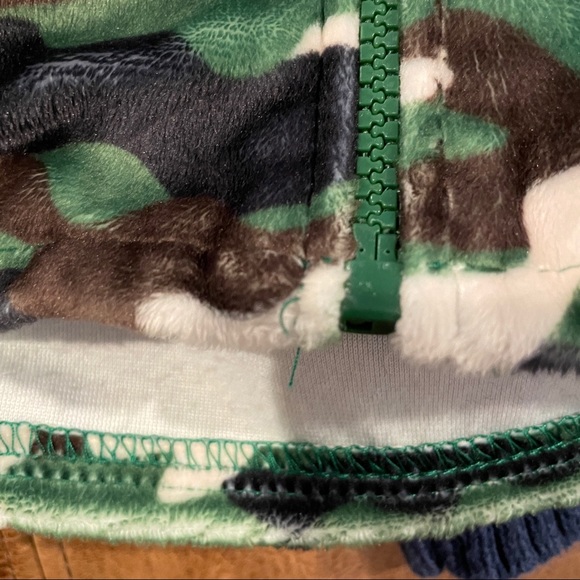 Baby Laundry 6-12 M Minky Full Zip Jacket & Hat Set - Picture 5 of 10